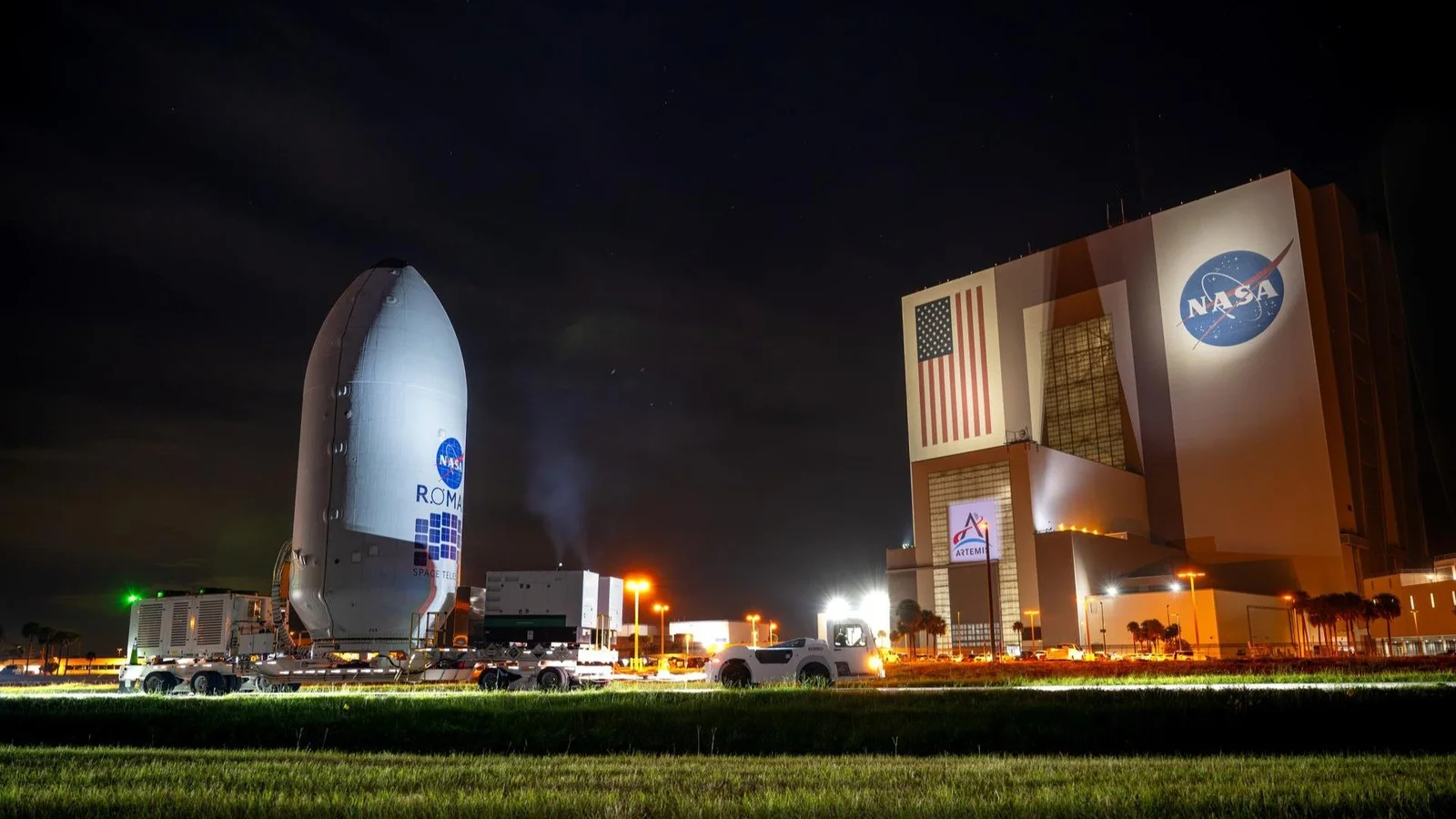 Roman Space Telescope poised for Falcon Heavy lift from Kennedy Space Center