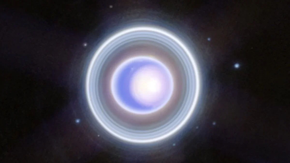 Uranus’s Distant Rings Reveal Two Separate Origins