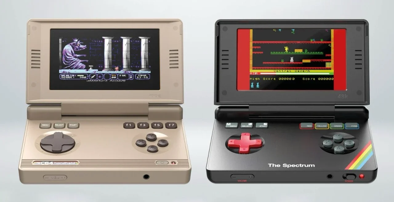 Retro Computers Go Portable: C64 and Spectrum Get Flip-Top Handhelds