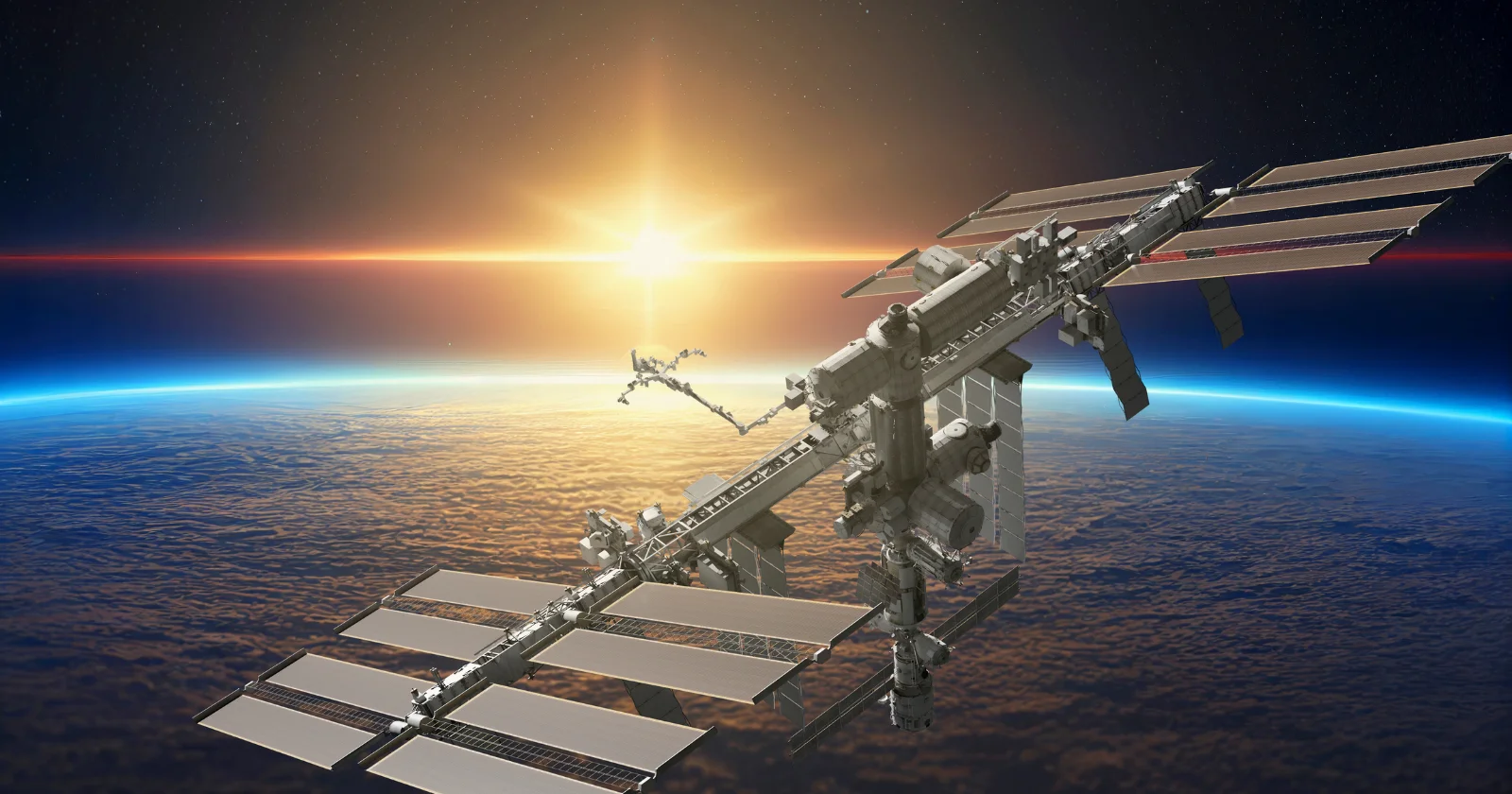 Sixteen Sunrises in a 90-Minute Orbit: How the ISS Keeps Time in Space