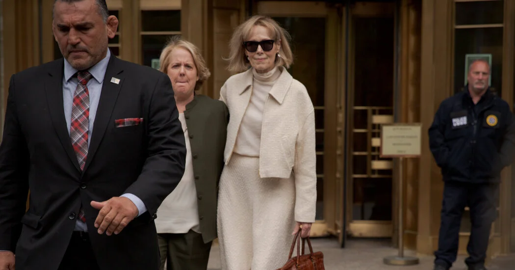 Trump's Mistrial Request Denied in E. Jean Carroll's Suit.