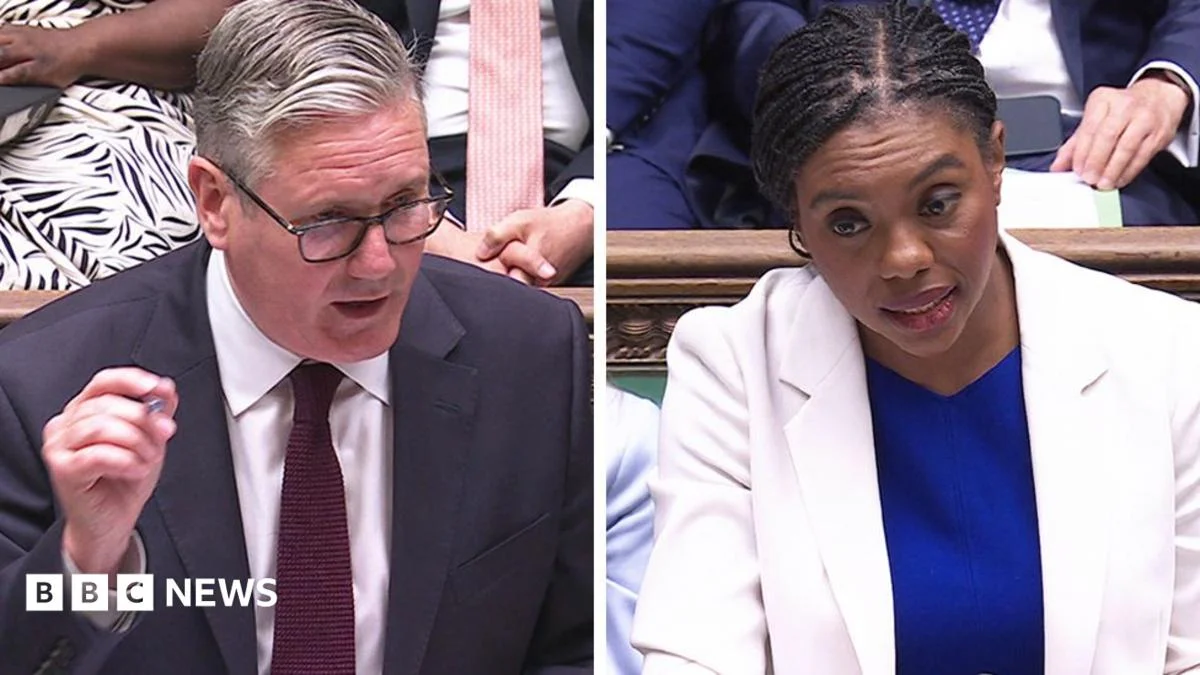 PMQs clash over defence funding: Badenoch accuses Starmer of leaving £5bn short