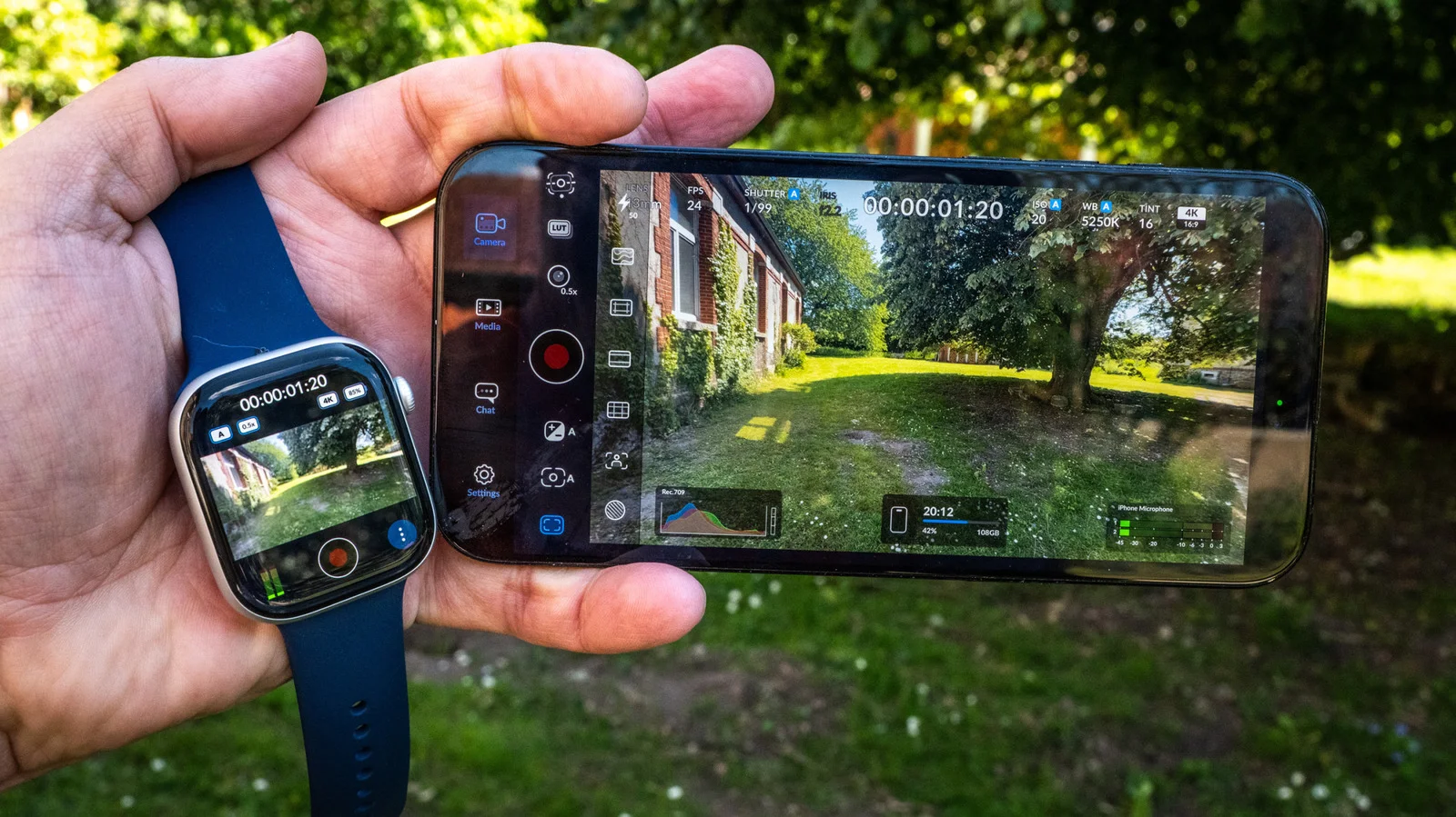 Wrist-Remote Filmmaking: Blackmagic Camera 3.3 Adds Apple Watch Control