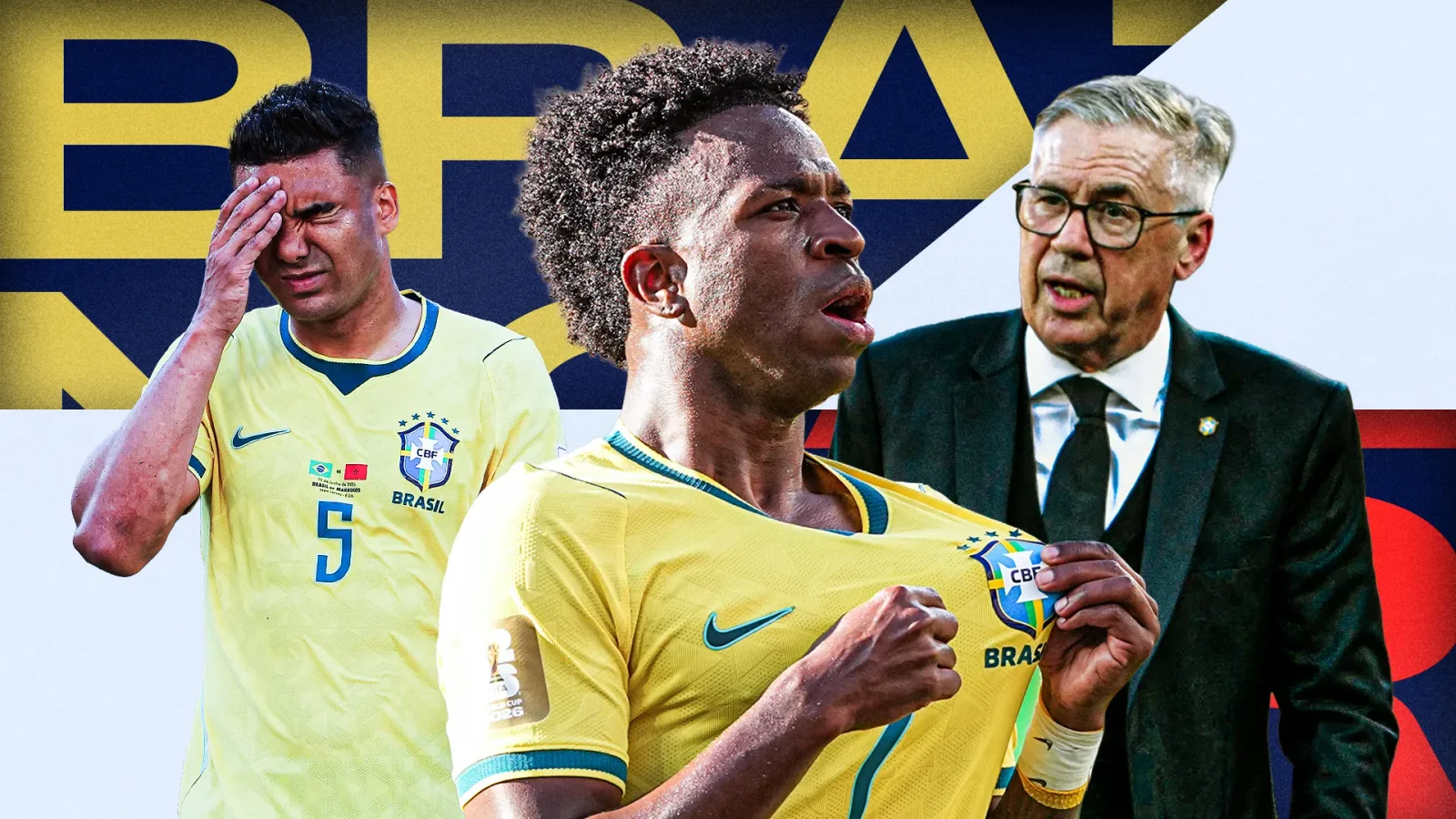 Vinicius Jr. sparks Brazil as Casemiro falters in Morocco stalemate