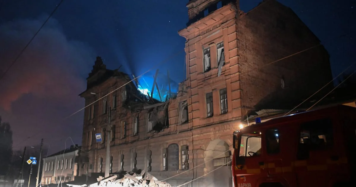 "Russian Drone Assault Devastates Ukraine's Infrastructure"