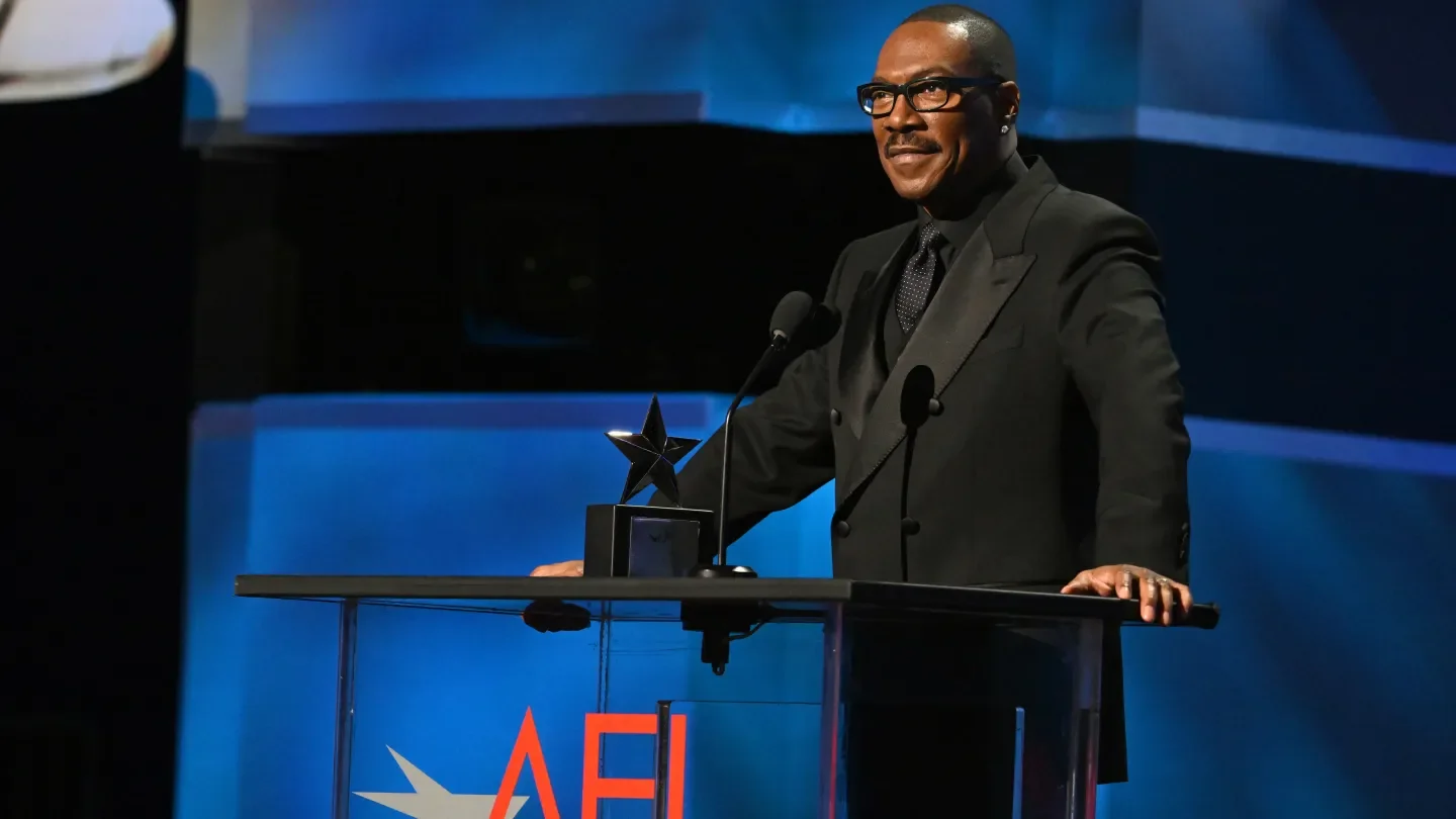 Eddie Murphy Honored with AFI Life Achievement Award at Star-Studded Gala