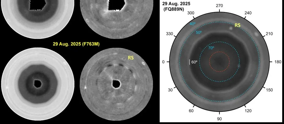 Saturn's South Pole Reveals a Ten-Sided Polar Wave