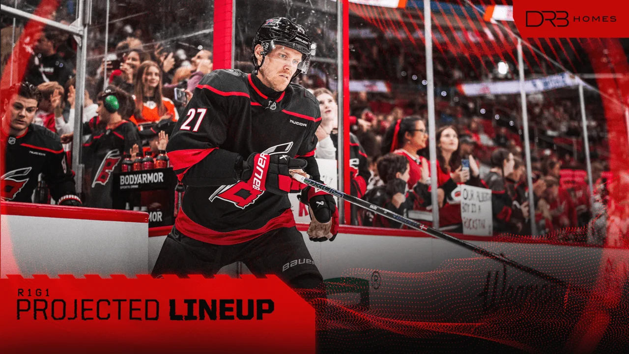 Canes Roll With Healthy Lineup, Andersen to Start Playoff Opener vs Senators
