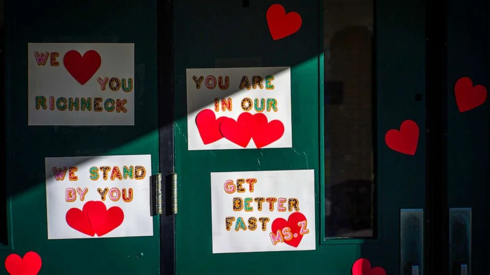 Lawsuit filed by teacher shot by 6-year-old student in Virginia.