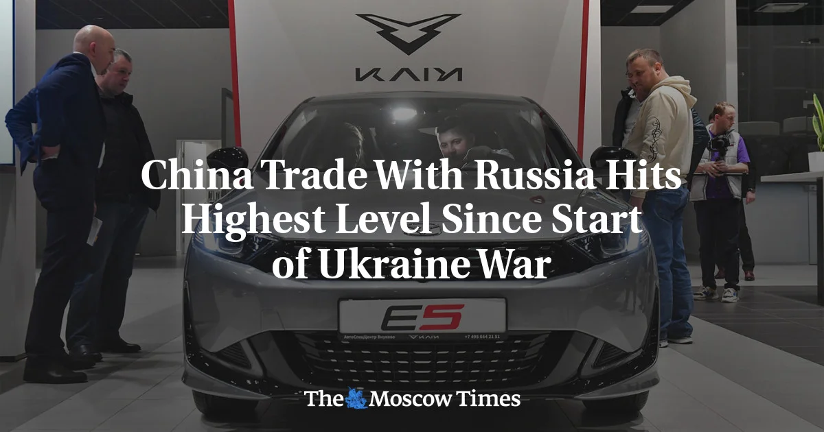 China-Russia Trade Reaches Record High Amid Ukraine Conflict