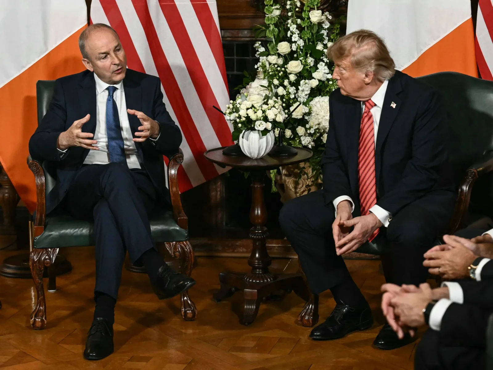 Trump hints at unified Ireland during Dublin visit, drawing cautious UK response