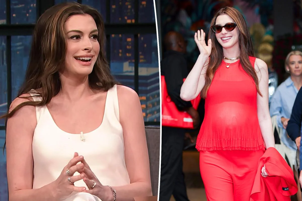 Anne Hathaway: Third Baby Was a 'Buzzer Beater' Moment, Not a Surprise Plan