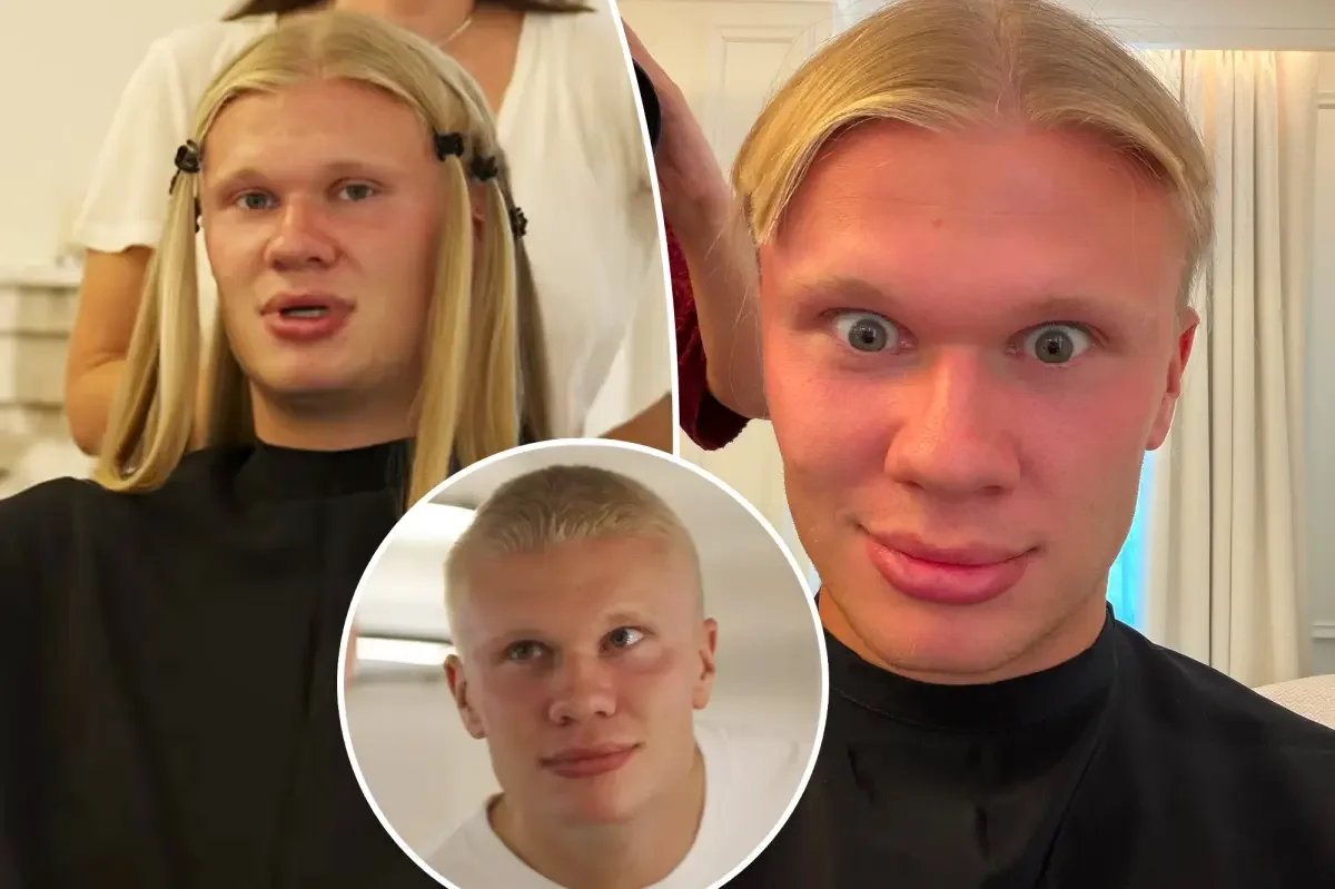 Haaland Goes Buzzcut, Signs Fresh Start for City Season