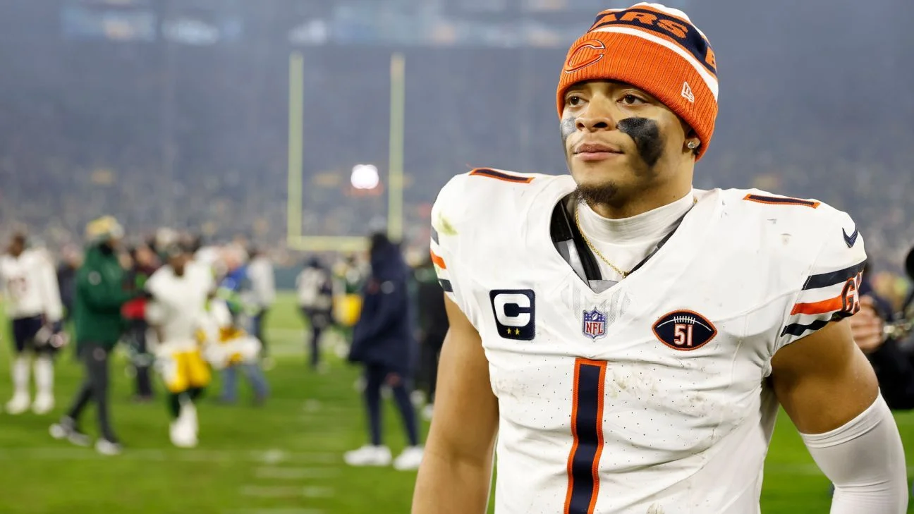 "Justin Fields' Uncertain Future with Bears: A Heartfelt Goodbye and the Next 10 Years"