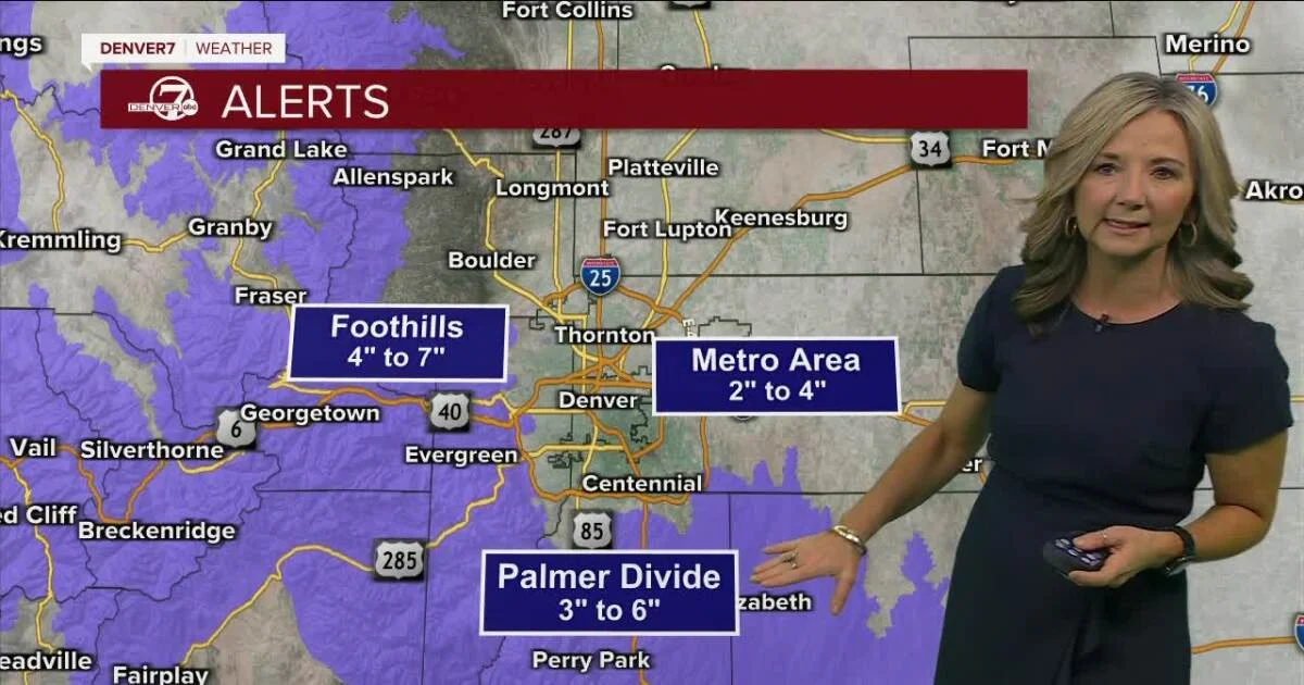 "Colorado Braces for Frigid Weekend Snowstorm and Ski Resorts Anticipate Powder Day"