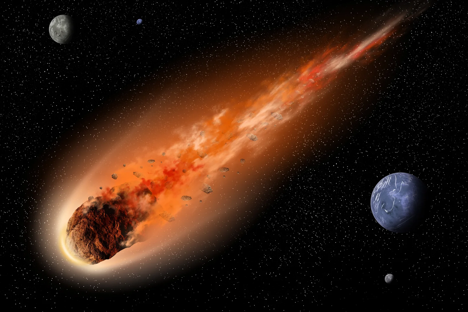 Near-Earth Rock Slips Through Detection Door Before Close Flyby