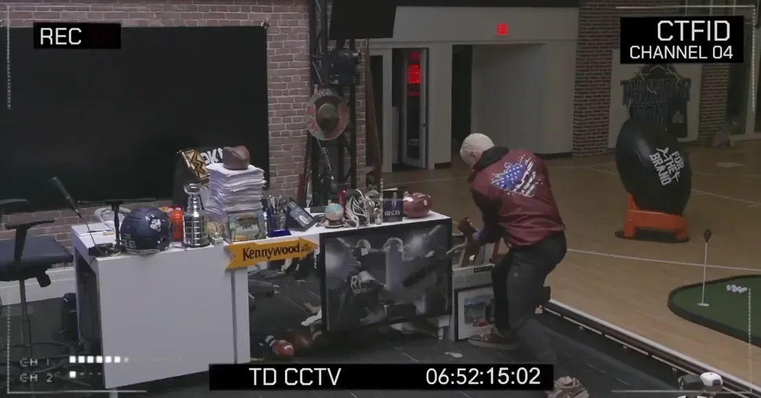 Rhodes Storms Pat McAfee's Studio to Reclaim the WWE Championship