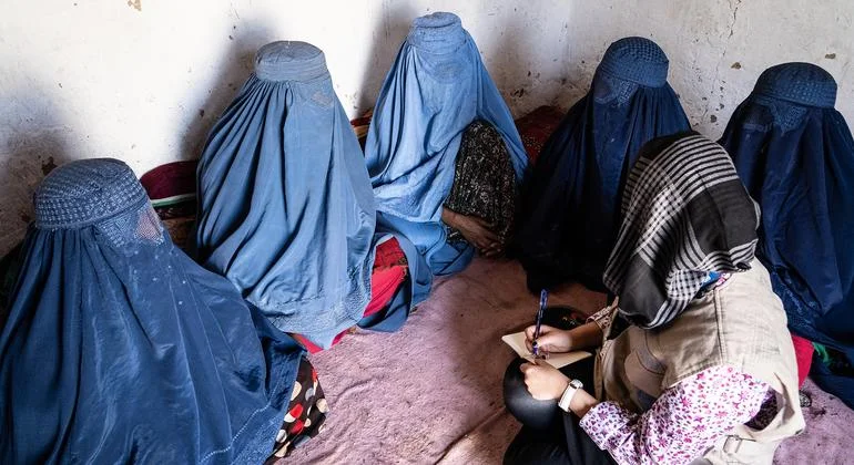 Taliban's Ban on Women Forces UN and Girls Out of Schools in Afghanistan.