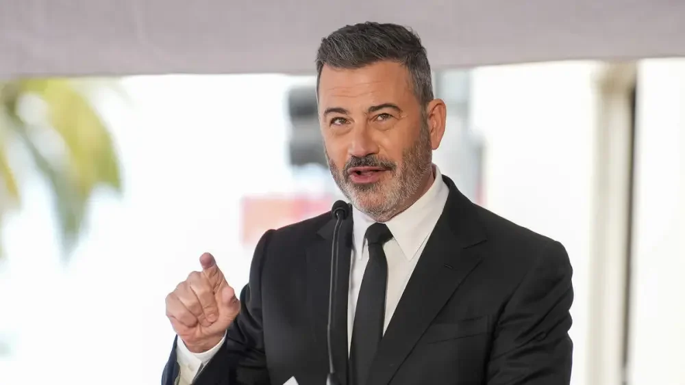 Kimmel Gets Emotional as Carolla Receives Hollywood Walk of Fame Star