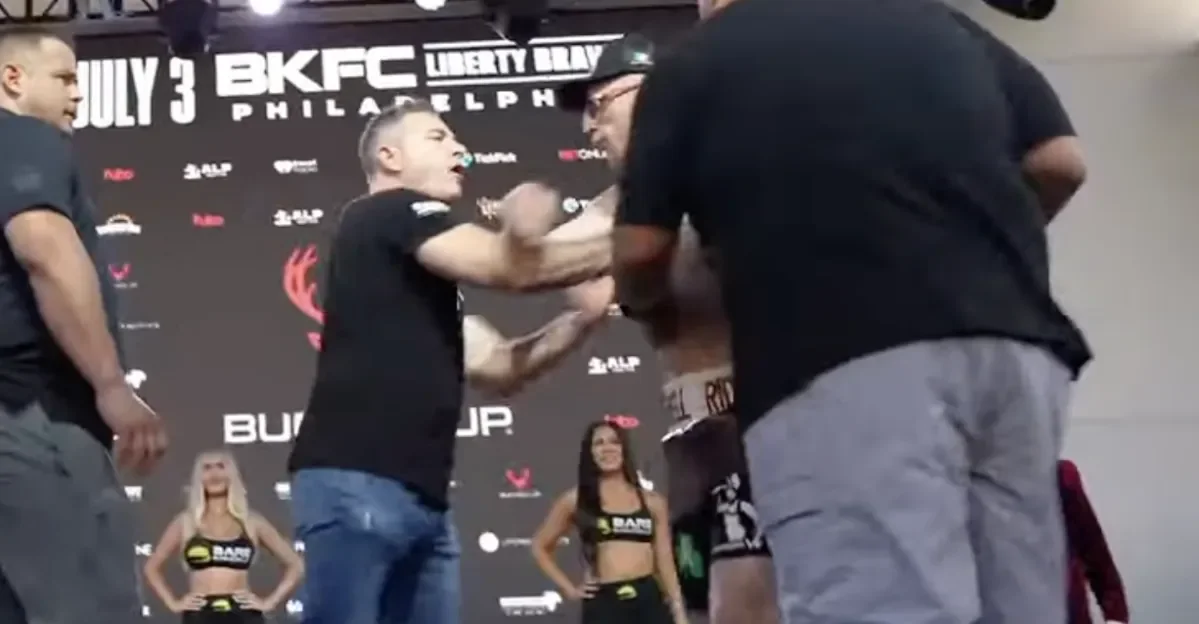 BKFC President Explodes at Fighter Who Shoved Opponent During Weigh-Ins