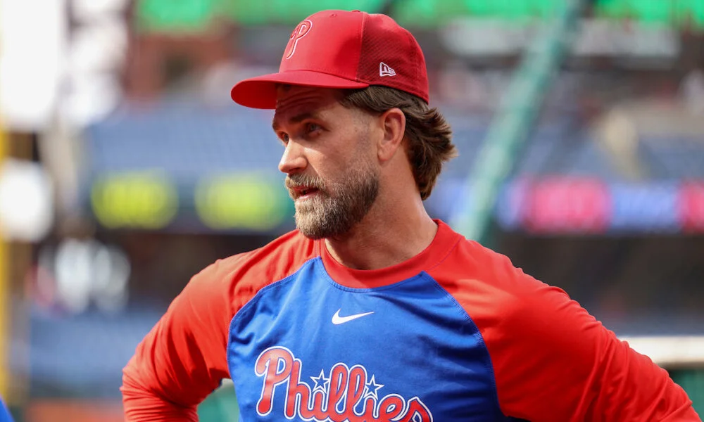 Harper Leaves Phillies Game Early With Migraine, Third Headache-Related Exit This Season