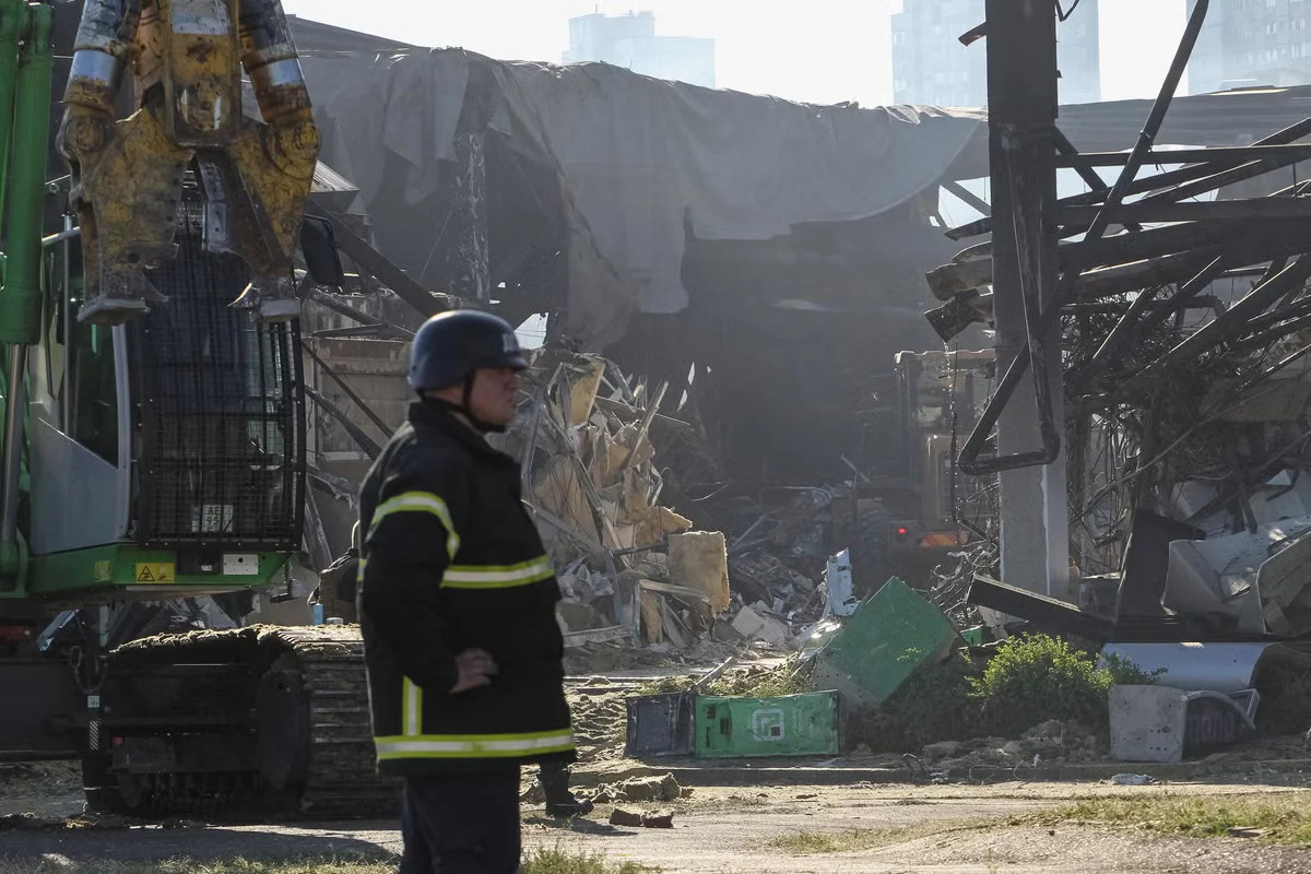 Ukraine retaliates after mall attack with strikes on Russian refinery and warehouse
