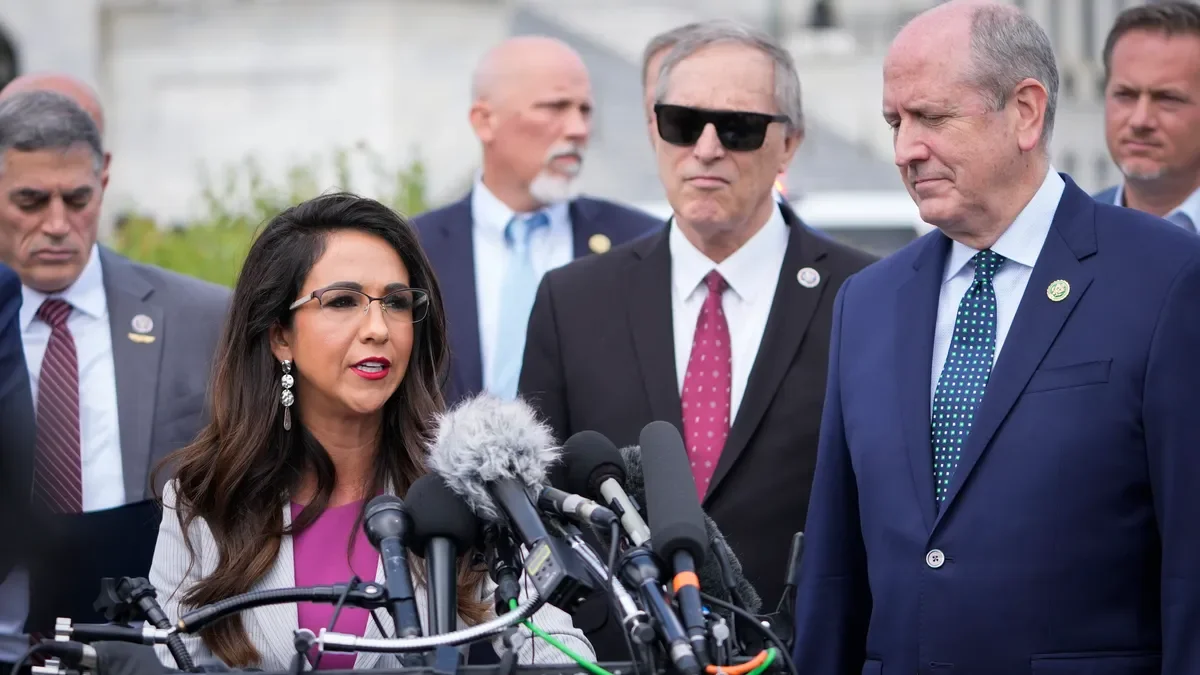 Boebert and Greene lead charge to impeach President Biden.