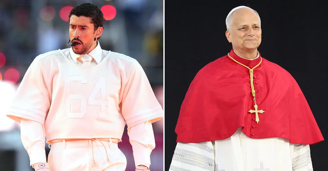 Pope Leo Encounters Bad Bunny During Madrid Stop