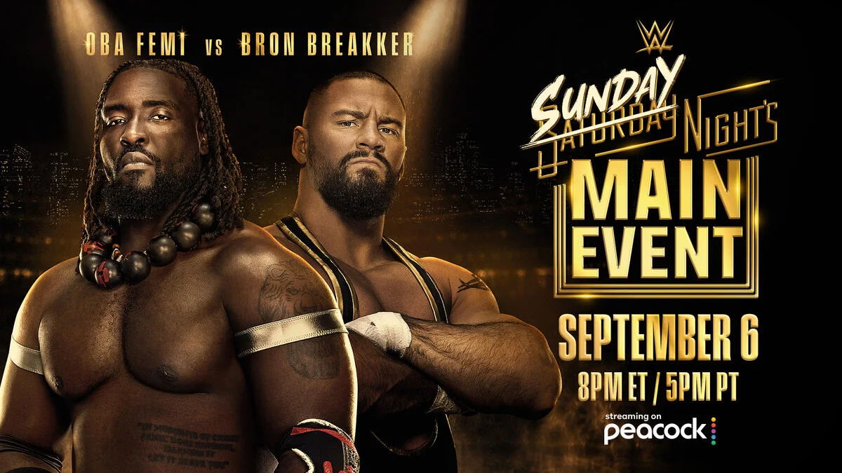 Oba Femi vs. Bron Breakker Headline SNME Showdown