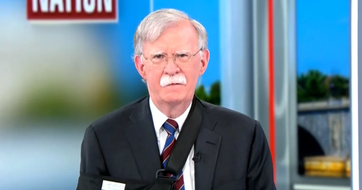 "John Bolton's Explosive Interview on "Face the Nation" in 2023"