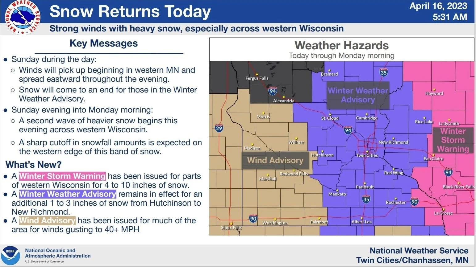 Winter Storm Alert: Snow Expected in Midwest Region