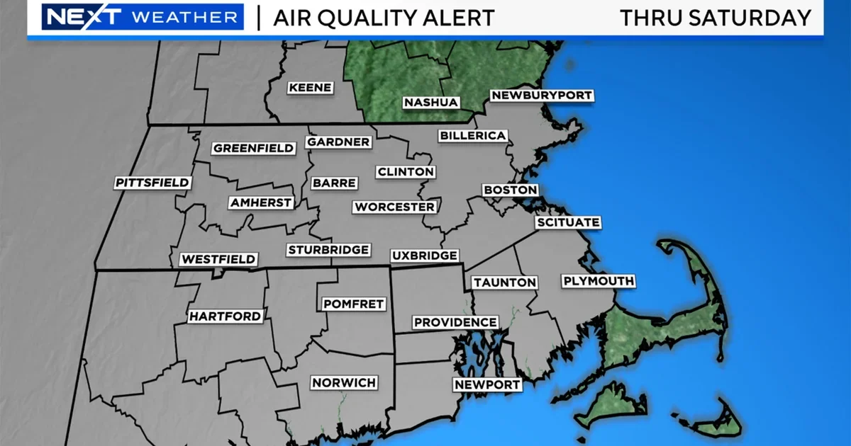 Canadian Wildfire Smoke Blankets Northeastern US, Air Quality Alert Issued