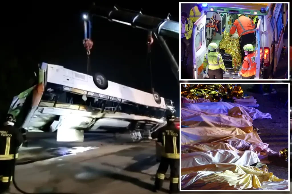 Tragic Bus Crash Near Venice Claims 21 Lives