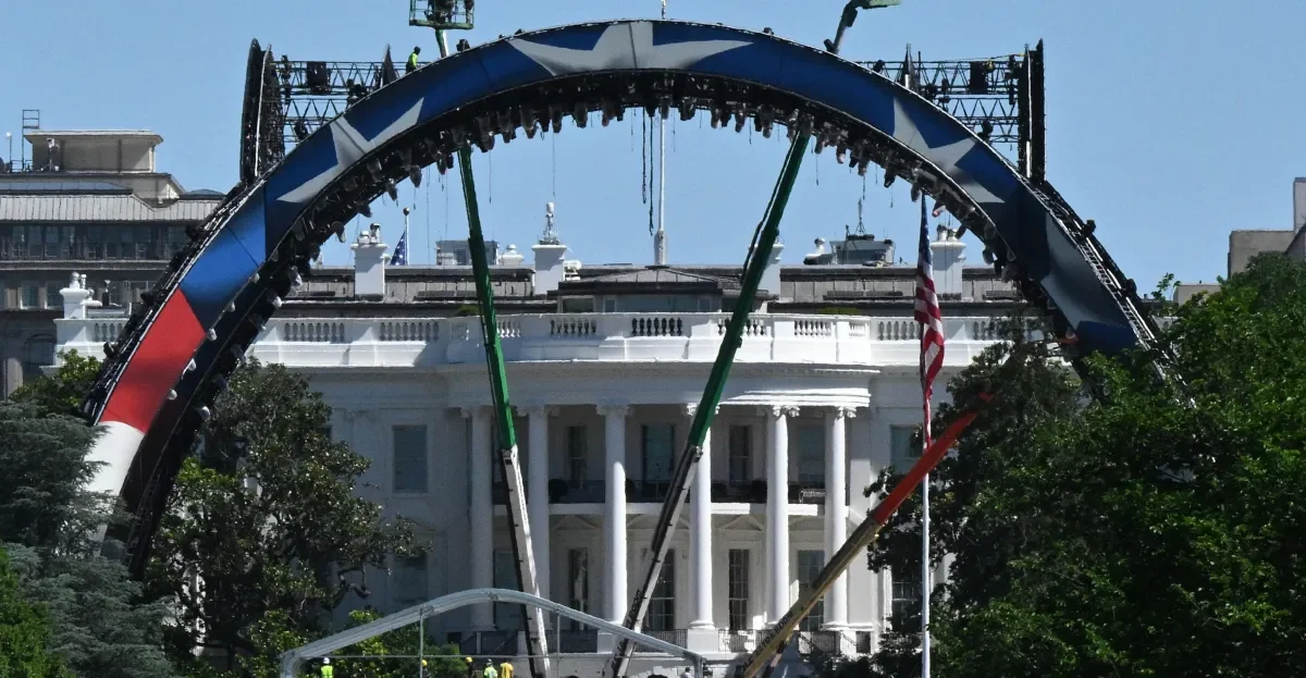 Trump’s White House UFC Cage Turns Birthday into Political Theater