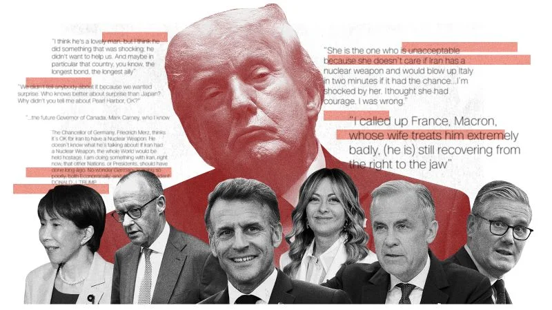 Trump’s Public Jabs Expose Fractured Ties With G7 Leaders