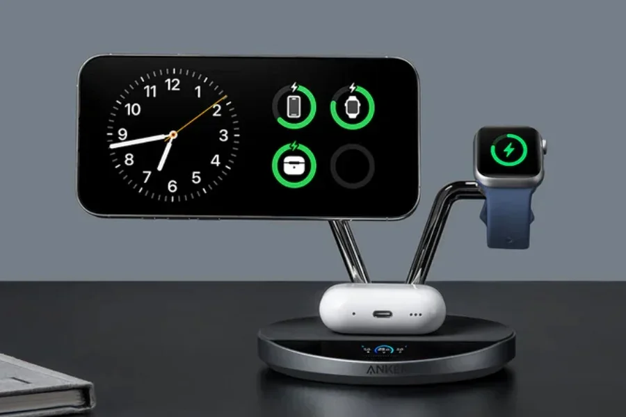 Anker unveils touchscreen 3-in-1 wireless charger with TEC air cooling