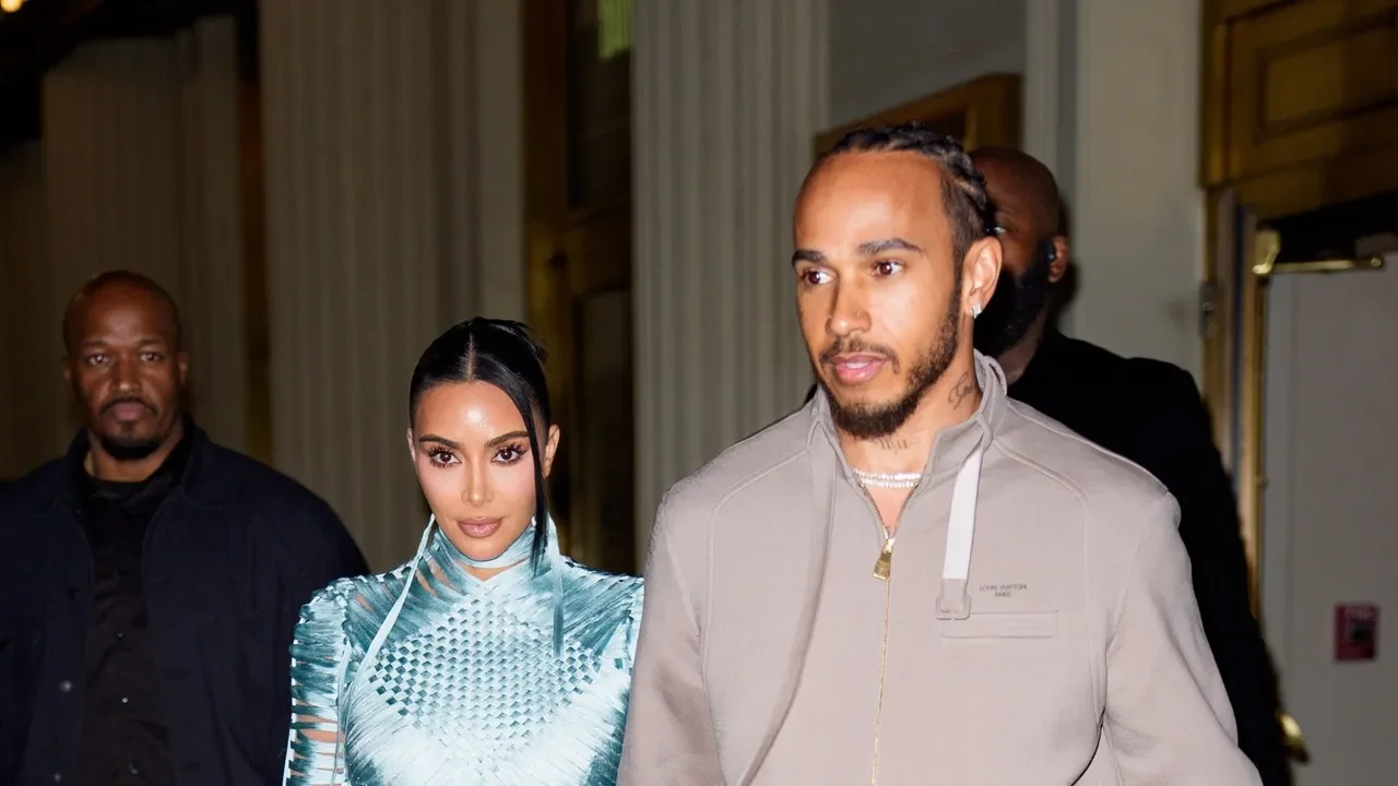 Broadway Night, Divergent Styles: Kim Kardashian and Lewis Hamilton's Date