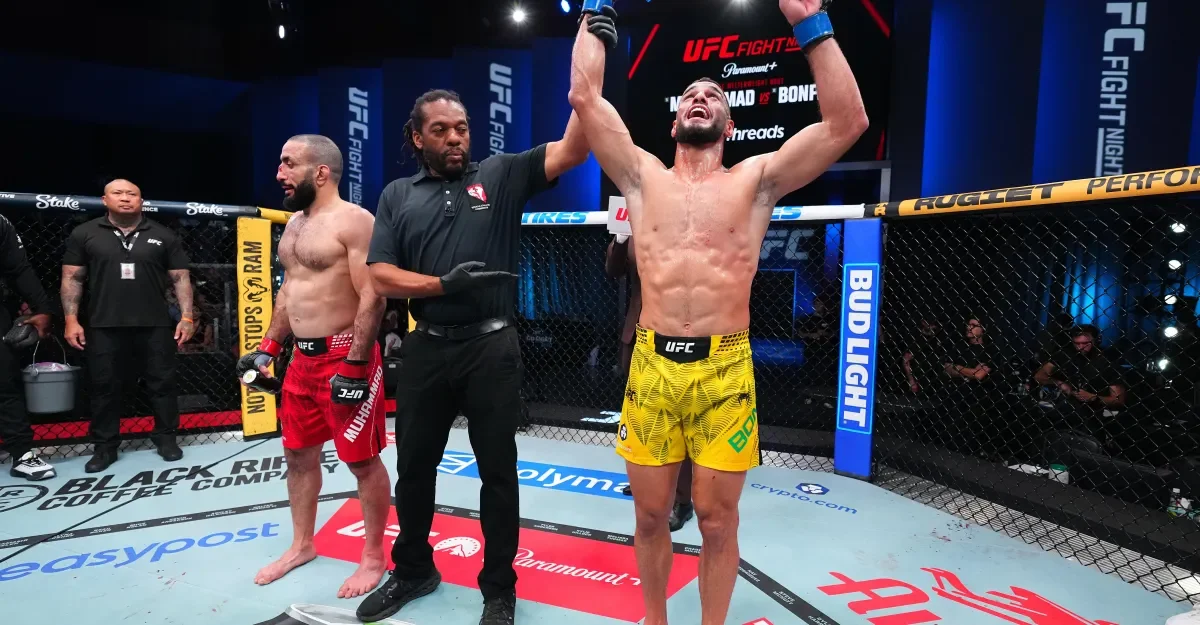 Muhammad vows comeback after third straight UFC setback at Vegas 118