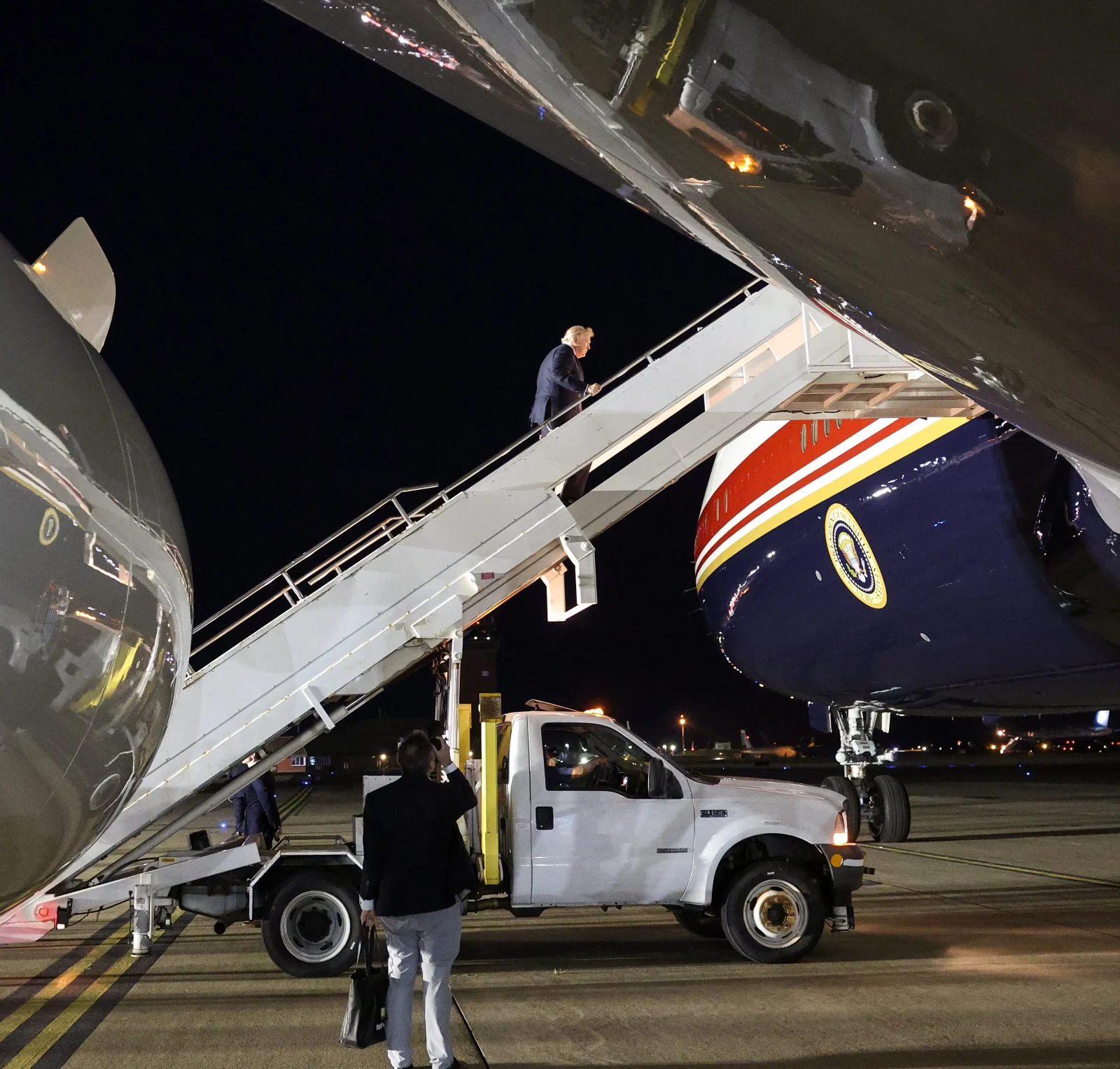 Trump Turns Air Force One Controversy Into Press Crackdown