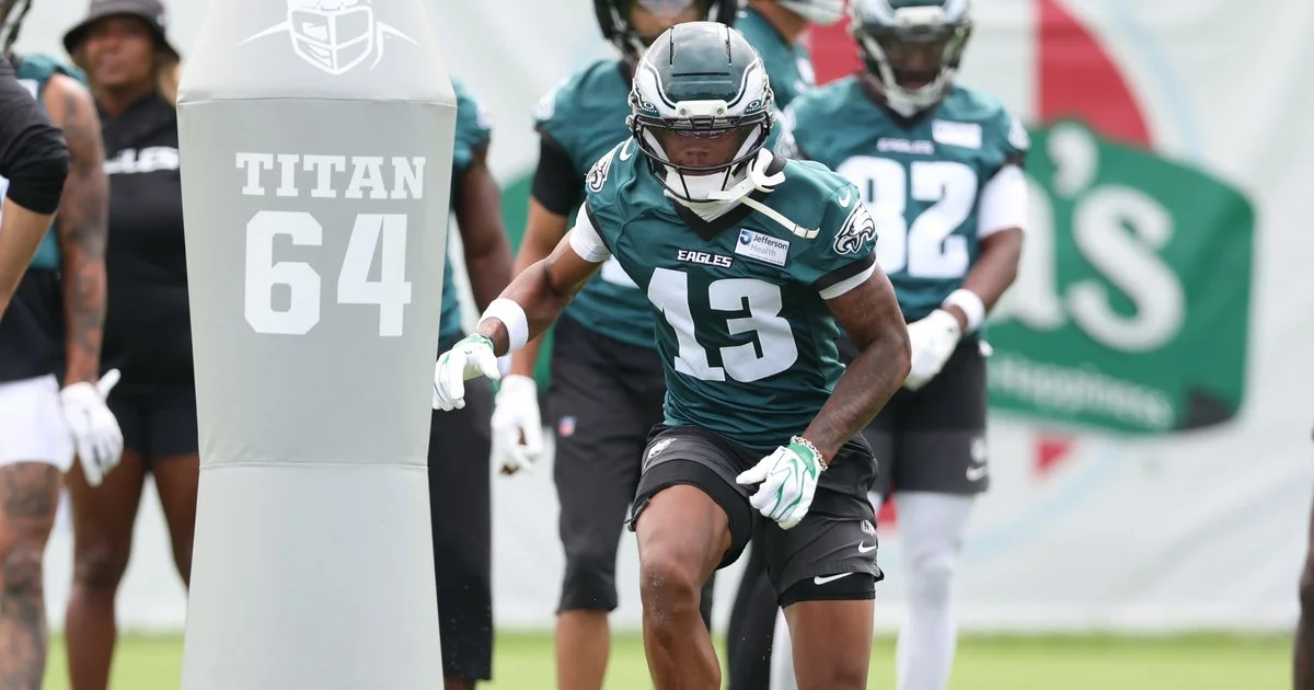 Eagles' five practices reveal early camp risers and fallers for 2026