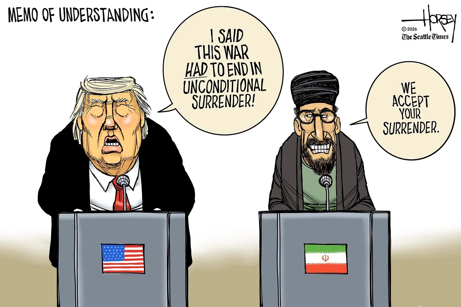 Cartoon highlights Daily Kos's call for reader funding amid lean year