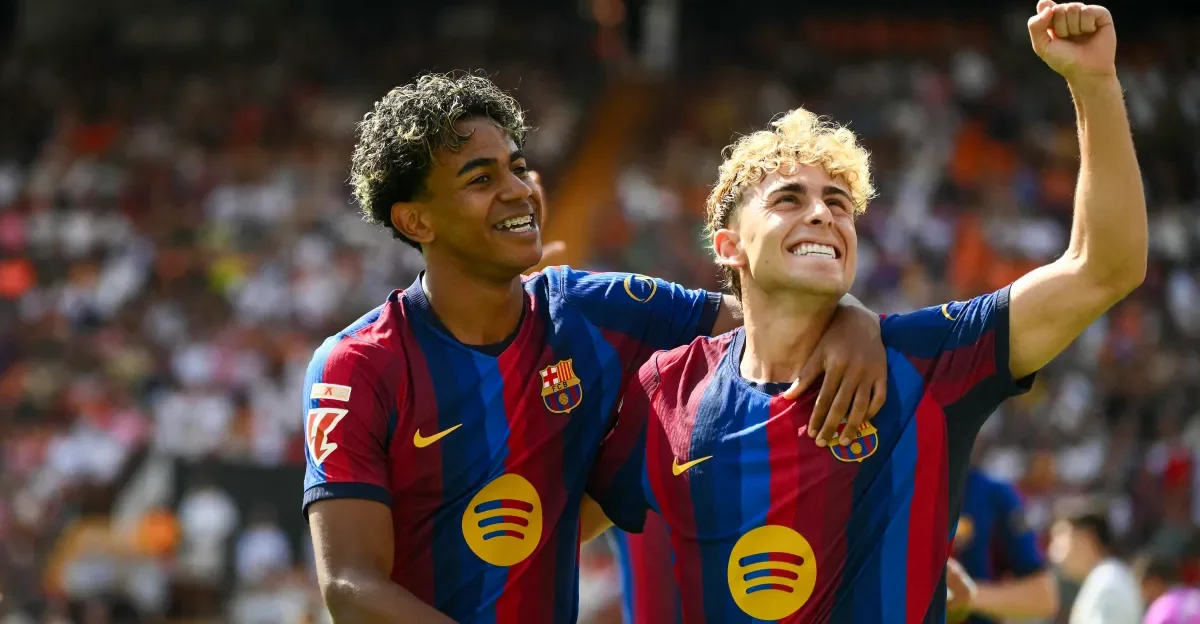 Barça smash Valencia 5-0 to extend their perfect La Liga start
