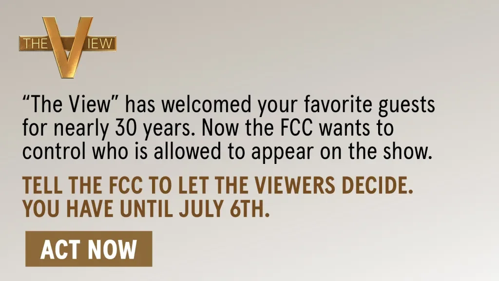 ABC Launches On-Air Campaign To Rally Public Comment On FCC Actions