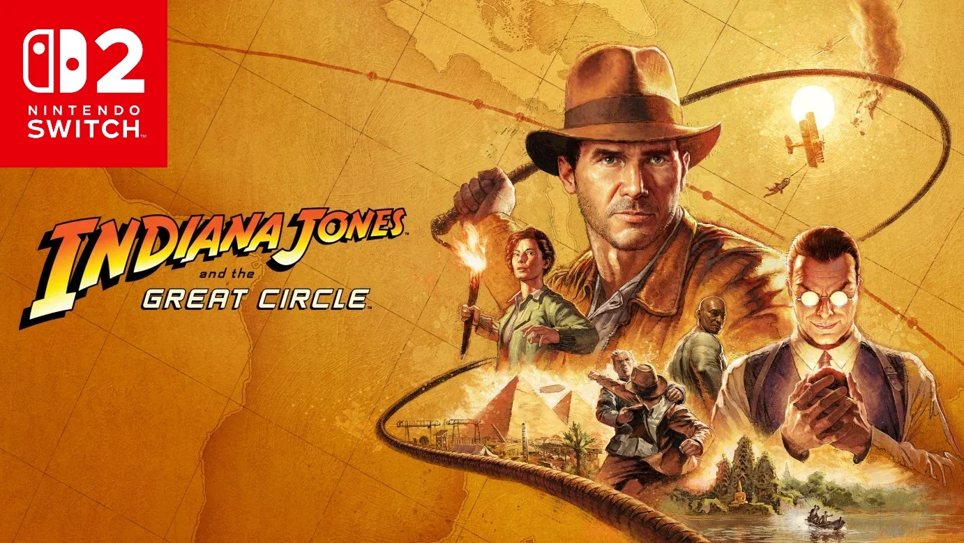 Indiana Jones on Switch 2 runs at 30fps with DLSS: 1080p docked, 720p handheld