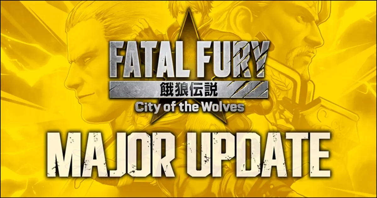 Krauser Returns in Fatal Fury: City of the Wolves Anniversary Update with Wolves' Destiny Story and UI Overhaul