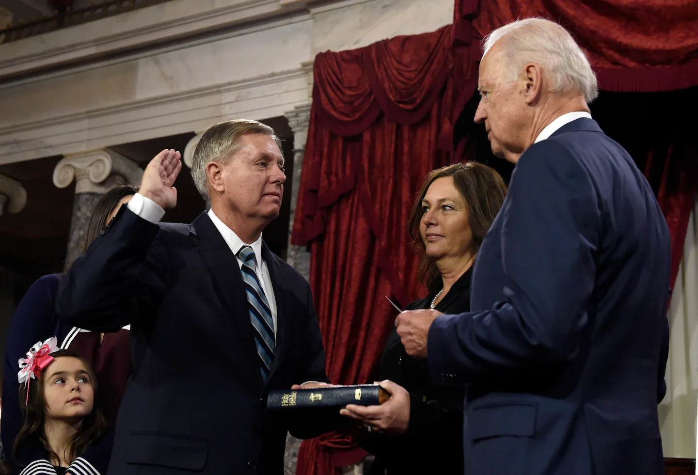 Trump backs Graham's sister to finish his Senate term
