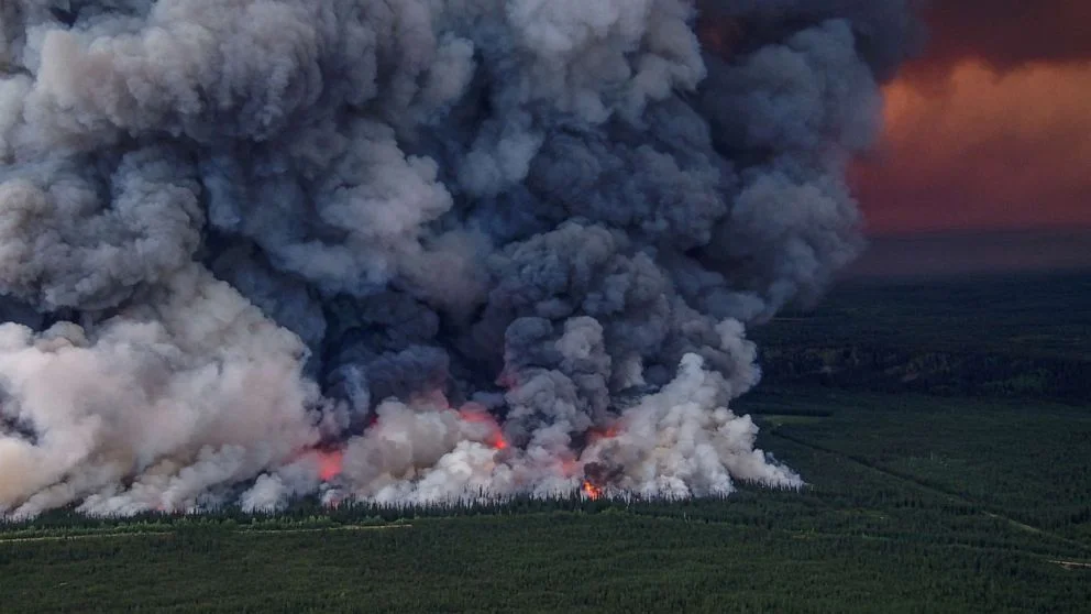 Canada's Wildfires: A Devastating Consequence of Climate Change.