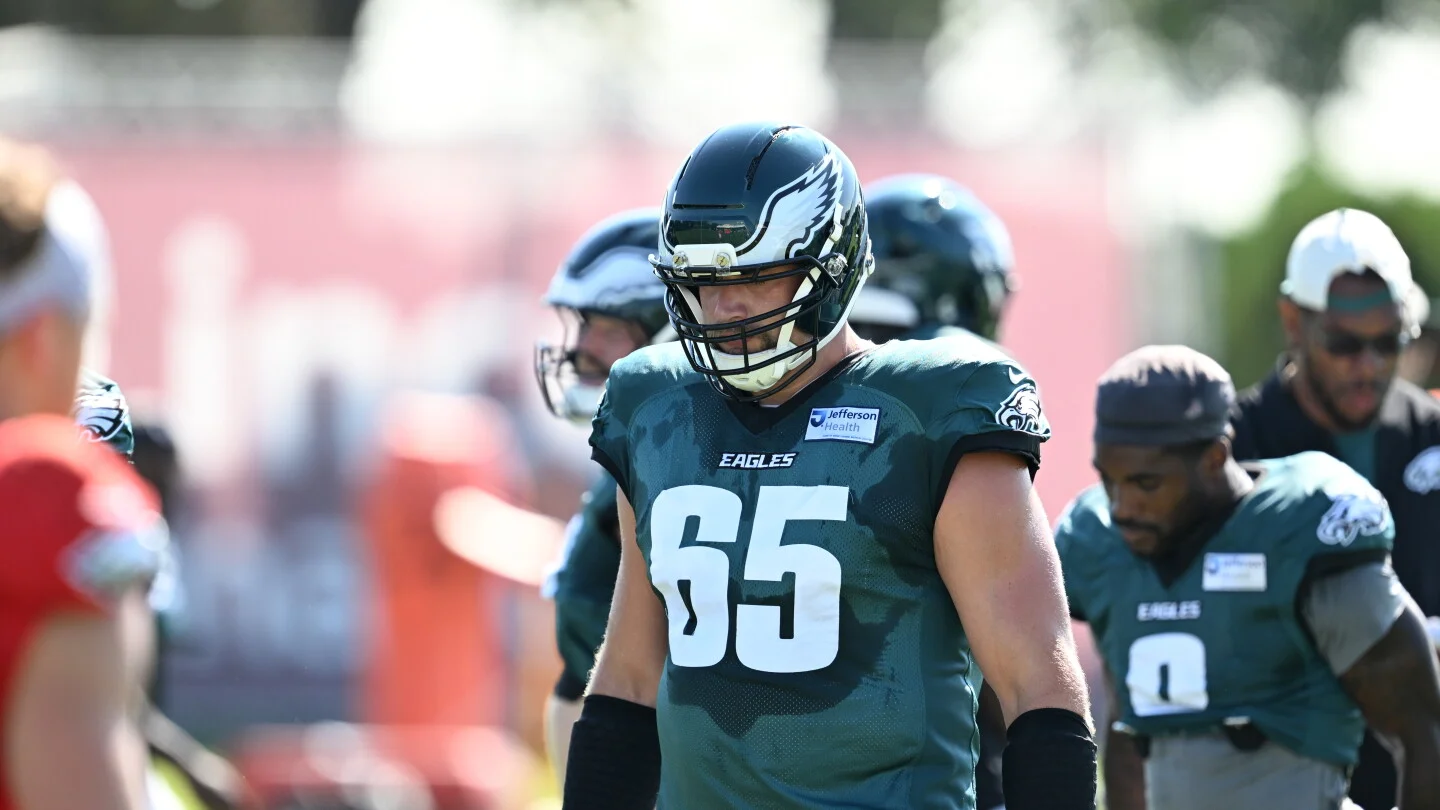 Eagles' Lane Johnson hints 2026 could be his final season