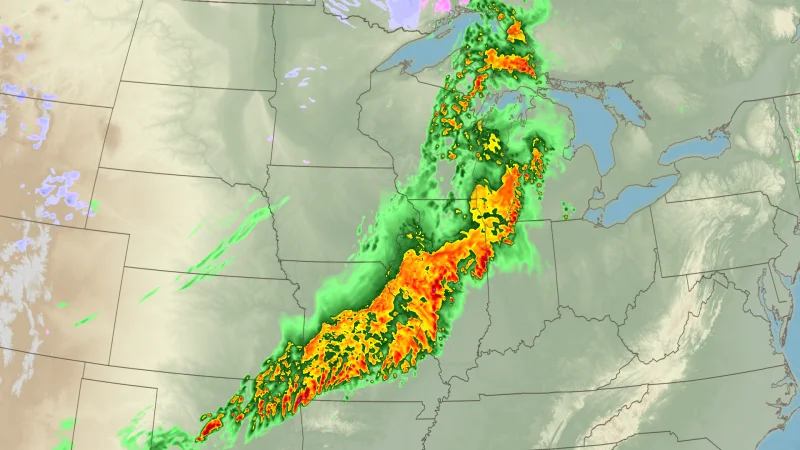 Relentless storm week looms over central U.S. with tornadoes, hail and floods