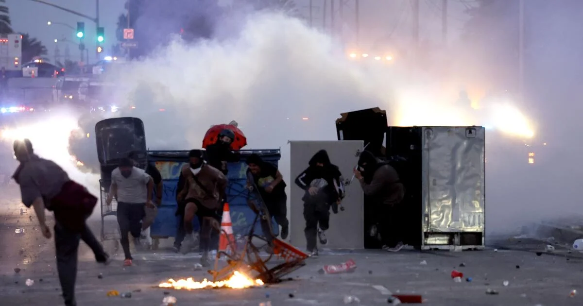 National Guard Deployed in Los Angeles Amid Immigration Protests and Clashes
